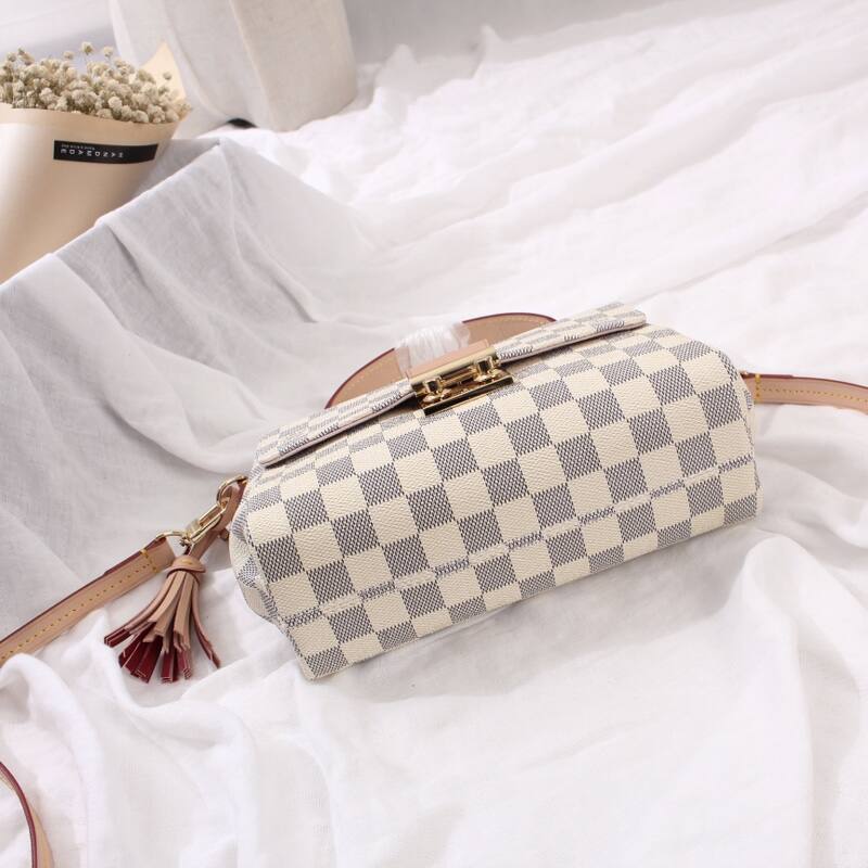 Louis Vuitton M41581 Damier Azur 21 5-18-9cm crossbody — AAA Quality Replica