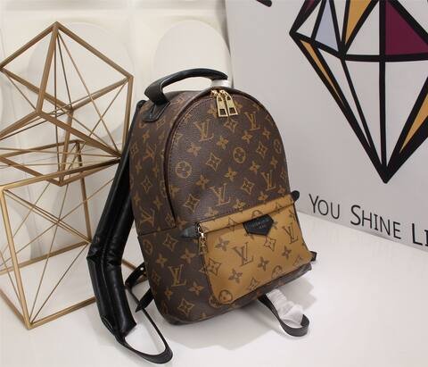 Louis Vuitton Palm Springs Mini Monogram Reverse Monogram mini backpack AAA Quality Replica
