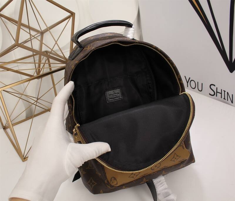 Louis Vuitton Palm Springs Mini Monogram Reverse Monogram mini backpack — AAA Quality Replica