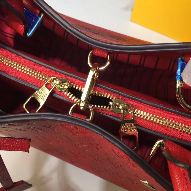 Louis Vuitton M41046 Red Monogram Empreinte 33x23x15cm work — AAA Quality Replica