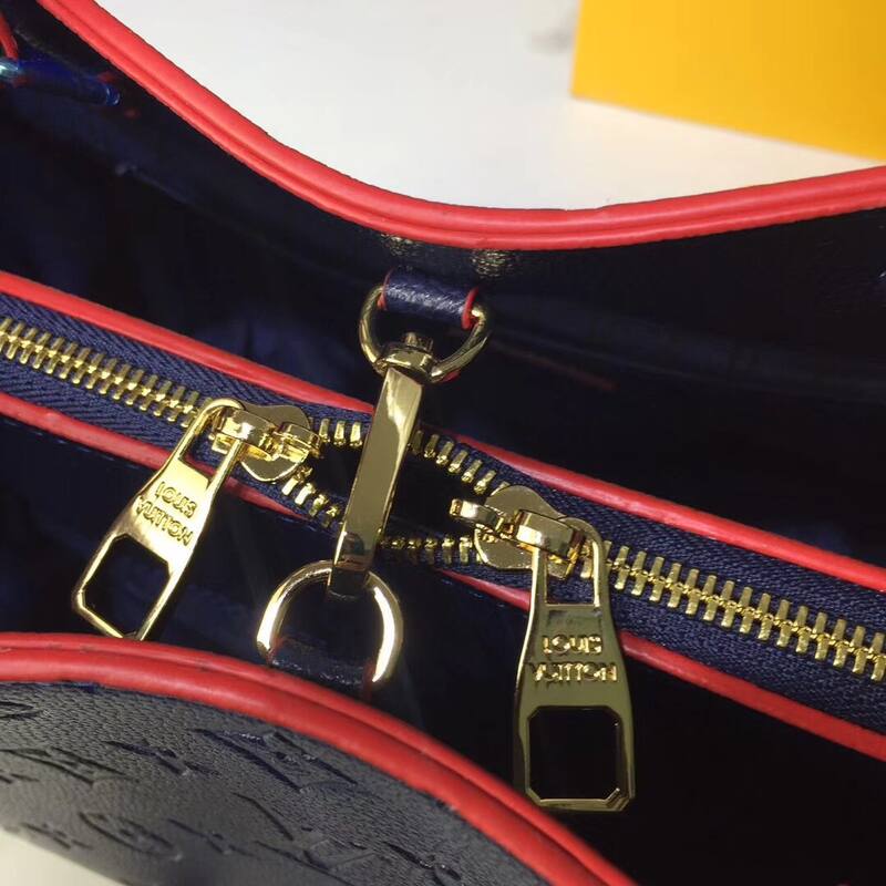 Louis Vuitton M41046 Monogram Empreinte Navy Blue 33 23 tote — Top Quality Replica