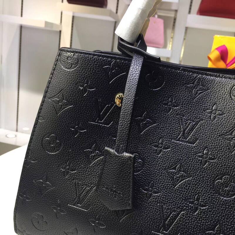 Louis Vuitton M41046 Black Monogram Empreinte 33x23x15cm work — 1:1 Replica