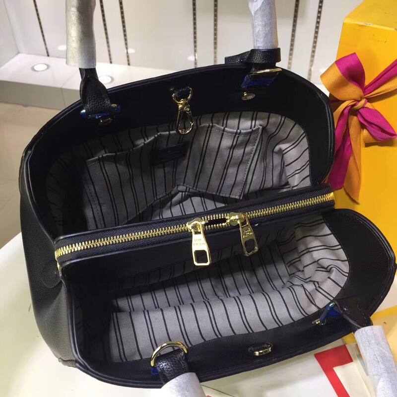 Louis Vuitton M41046 Black Monogram Empreinte 33x23x15cm work — 1:1 Replica