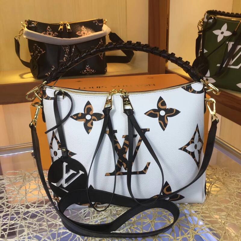 Louis Vuitton M55090 White Monogram 25-21-15 shoulder — Top Quality Replica