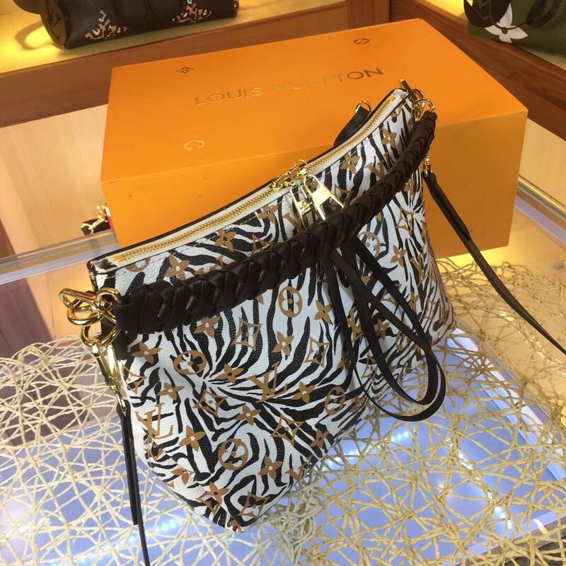 Louis Vuitton M55090 White Monogram 25-21-15 shoulder — Top Quality Replica