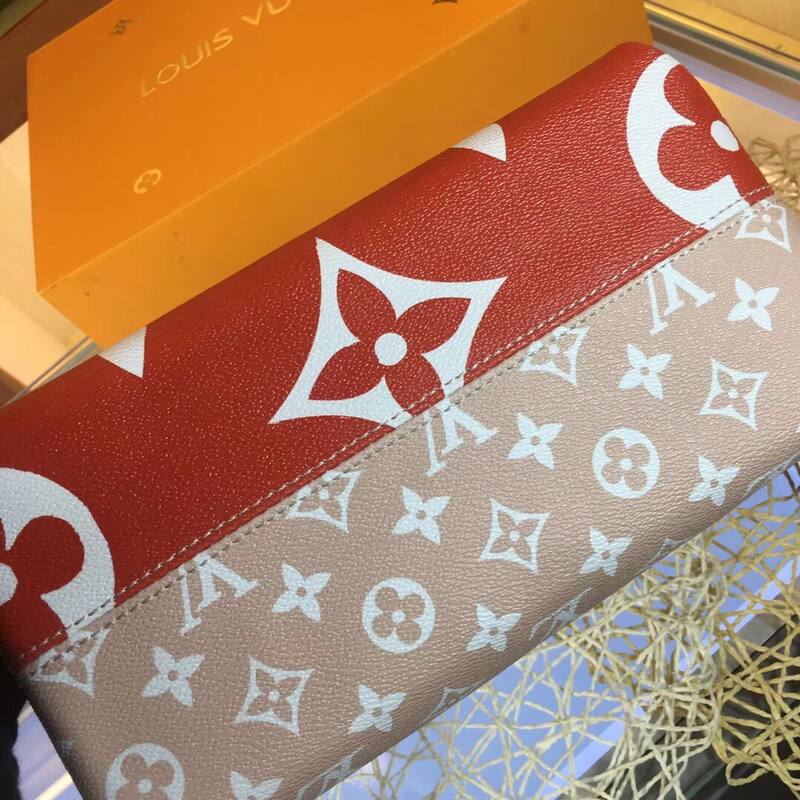 Louis Vuitton M55090 Monogram Red 25-21-15 shoulder — AAA Quality Replica
