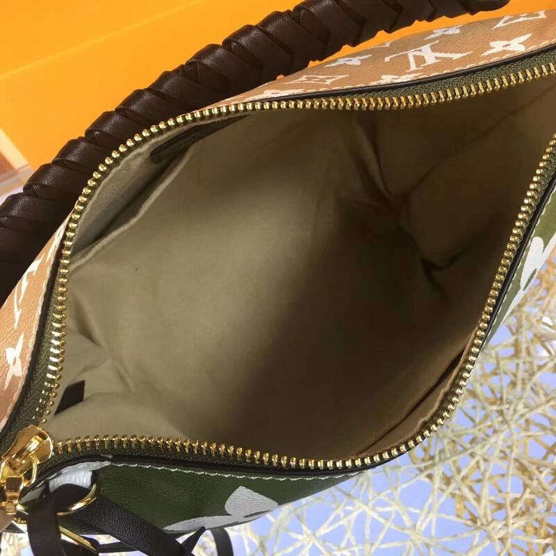 Louis Vuitton M55090 Green Monogram crossbody — Top Quality Replica