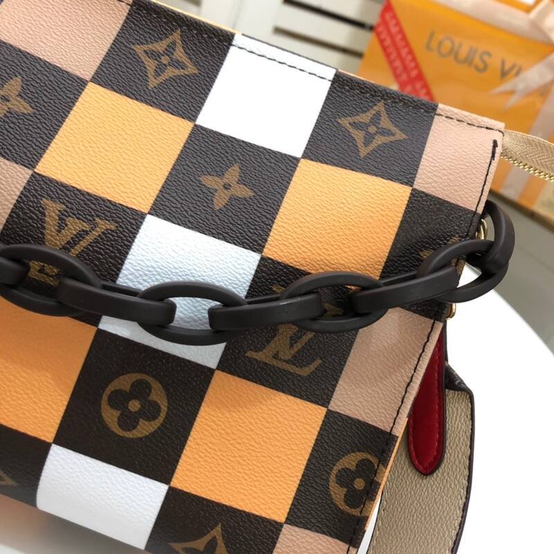 Louis Vuitton Monogram checkered multicolor W25H20D5 crossbody — Premium Replica