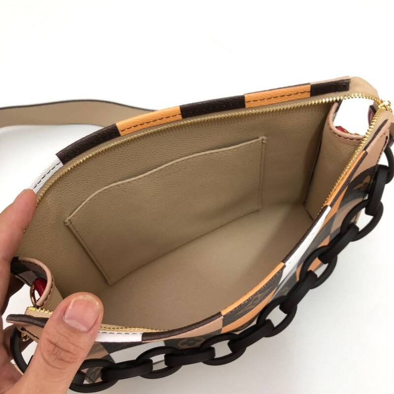 Louis Vuitton Monogram checkered multicolor W25H20D5 crossbody — Premium Replica