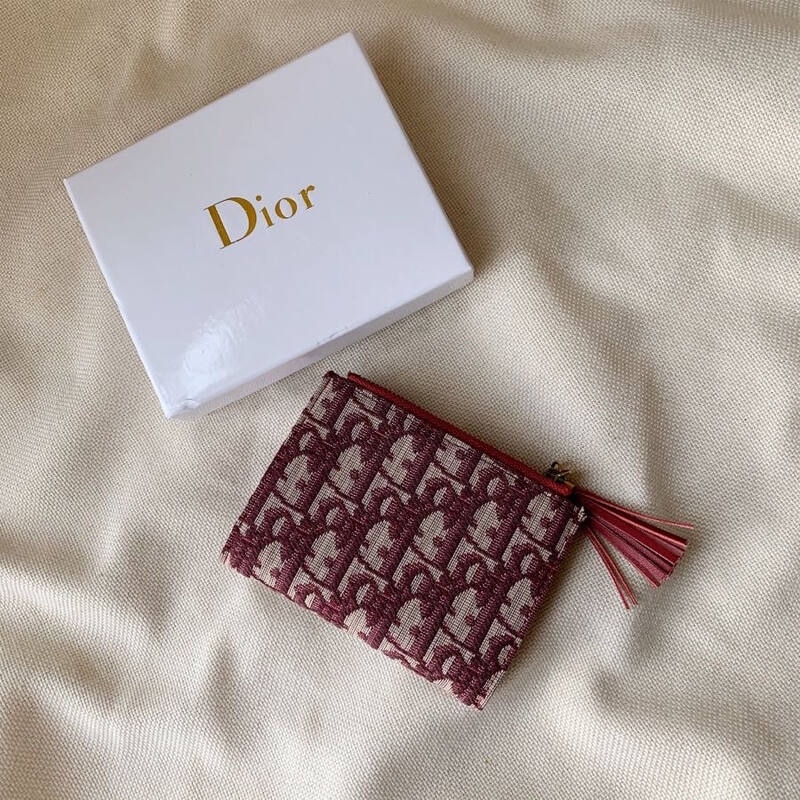 Dior Red Oblique jacquard small everyday — 1:1 Replica
