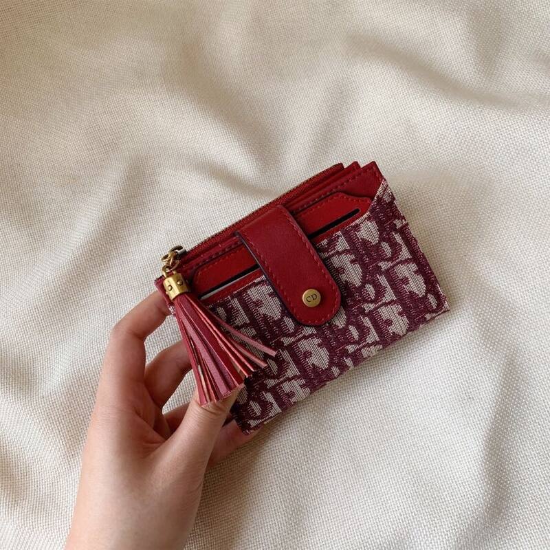 Dior Red Oblique jacquard small everyday — 1:1 Replica