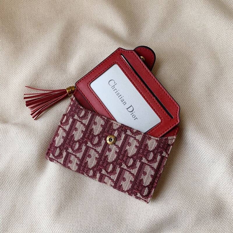 Dior Red Oblique jacquard small everyday — 1:1 Replica