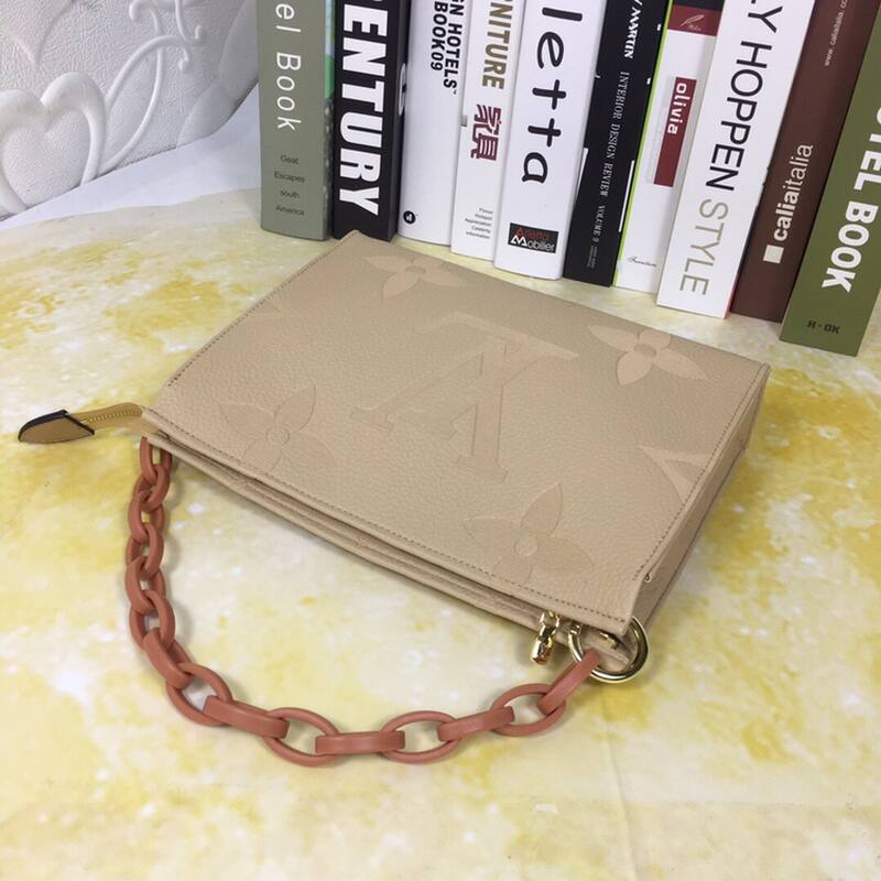 Louis Vuitton M47542 Beige Monogram Empreinte 25-20-5 crossbody — Premium Replica