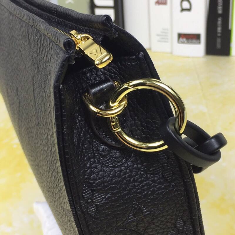 Louis Vuitton M47542 Black Monogram Empreinte 25-20-5cm crossbody — 1:1 Replica