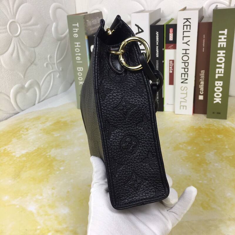 Louis Vuitton M47542 Black Monogram Empreinte 25-20-5cm crossbody — 1:1 Replica