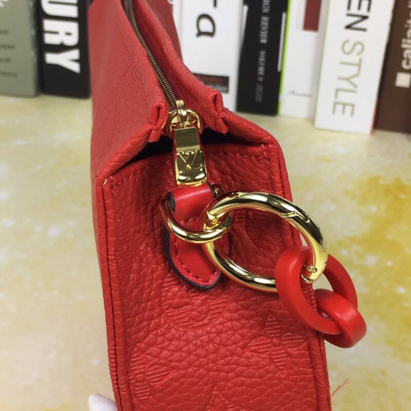 Louis Vuitton M47542 Red Monogram Empreinte 25x20x5cm shoulder — Premium Replica