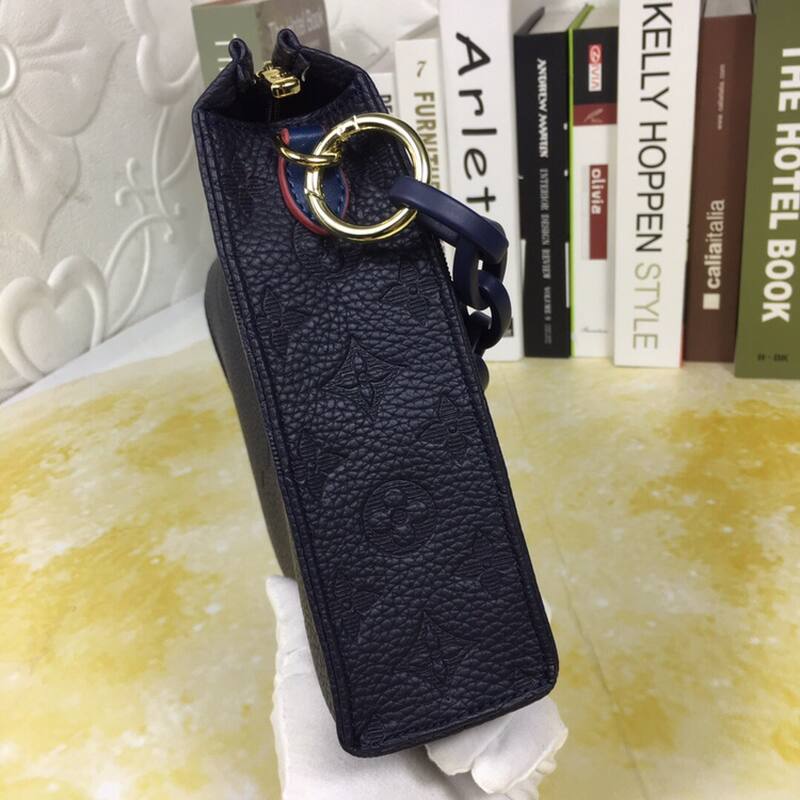 Louis Vuitton M47542 Dark Blue Monogram 25-20-5 crossbody — Top Quality Replica