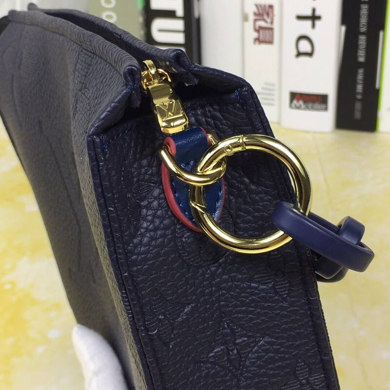 Louis Vuitton M47542 Dark Blue Monogram 25-20-5 crossbody — Top Quality Replica