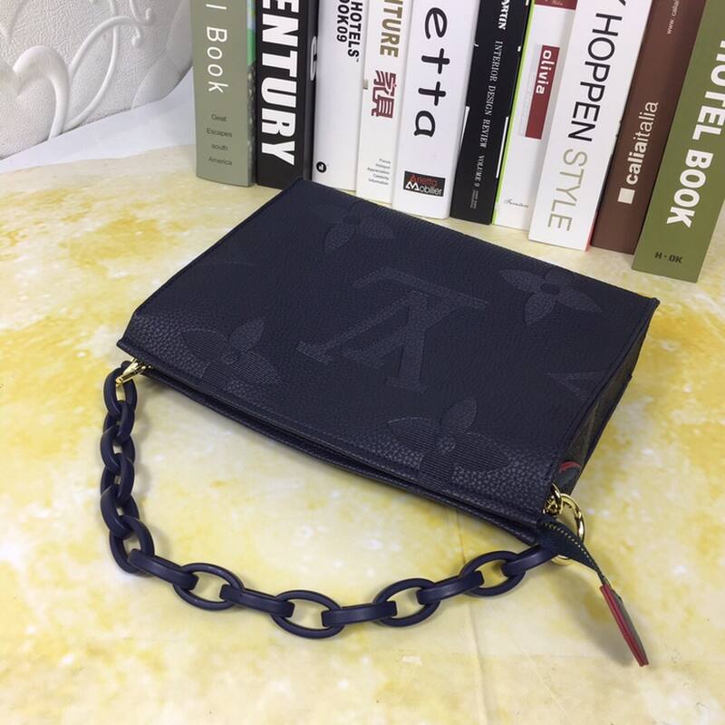 Louis Vuitton M47542 Dark Blue Monogram 25-20-5 crossbody — Top Quality Replica
