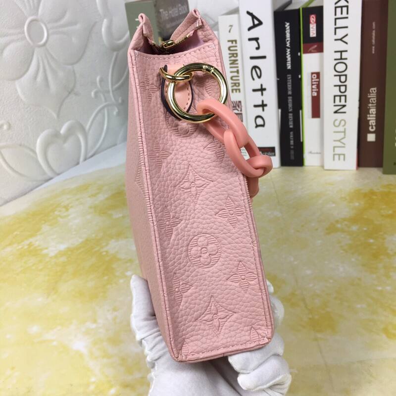 Louis Vuitton M47542 Pink empreinte leather 25x20x5cm shoulder — AAA Quality Replica