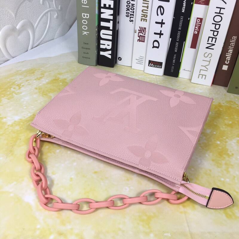 Louis Vuitton M47542 Pink empreinte leather 25x20x5cm shoulder — AAA Quality Replica