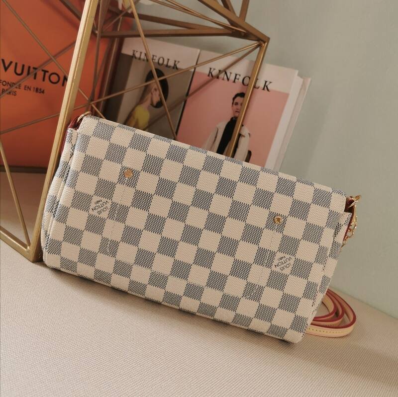 Louis Vuitton Damier Azur crossbody — Premium Replica