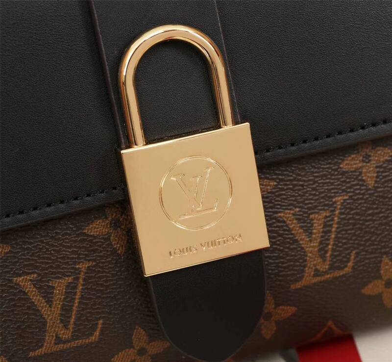Louis Vuitton One Handle Monogram Black 23x17x8cm crossbody — Top Quality Replica