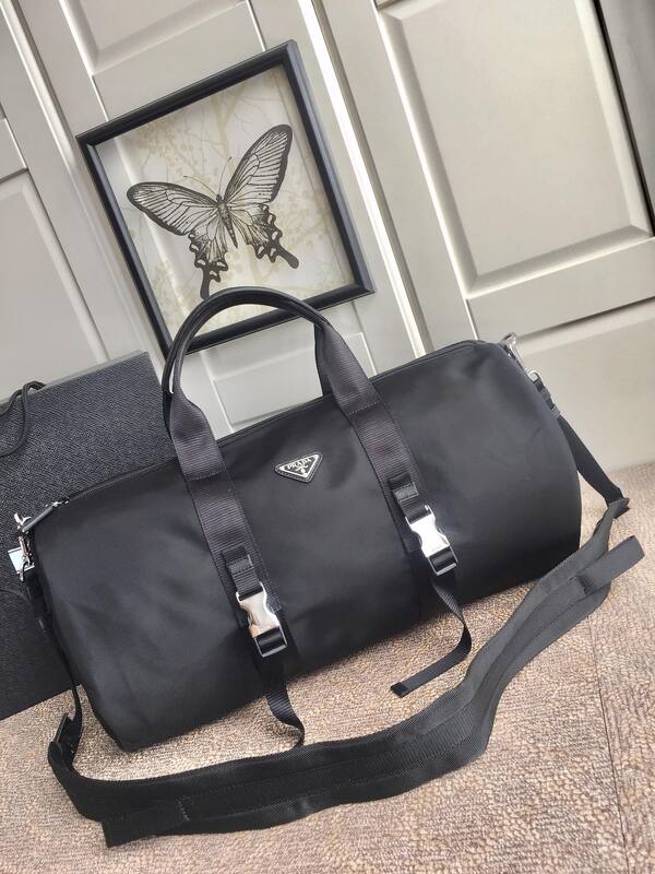 Prada Nylon black 50x25x25cm travel — AAA Quality Replica