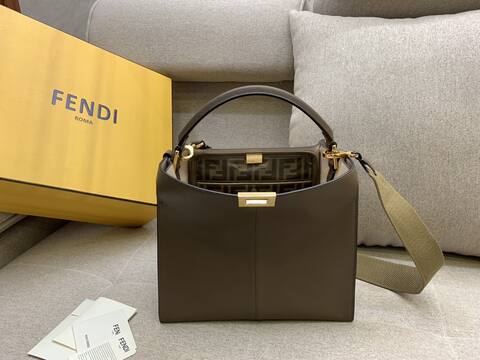 Fendi Peekaboo Monogram 33x22x14cm shoulder bag AAA Quality Replica