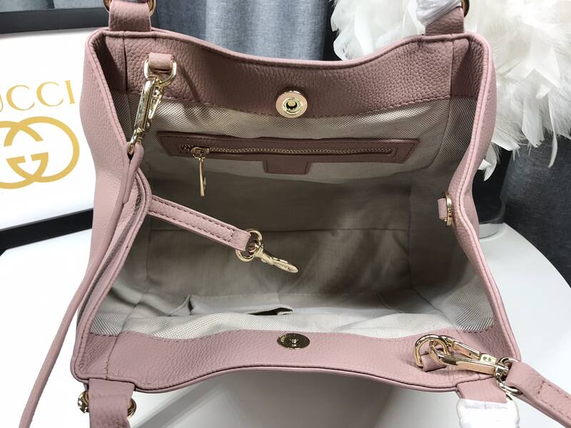 Gucci Soho 336751 Pink 30x26x14cm shoulder — Premium Replica