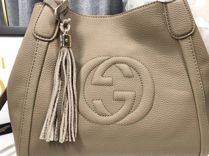 Gucci Soho Taupe 30x26x14cm shoulder — Top Quality Replica
