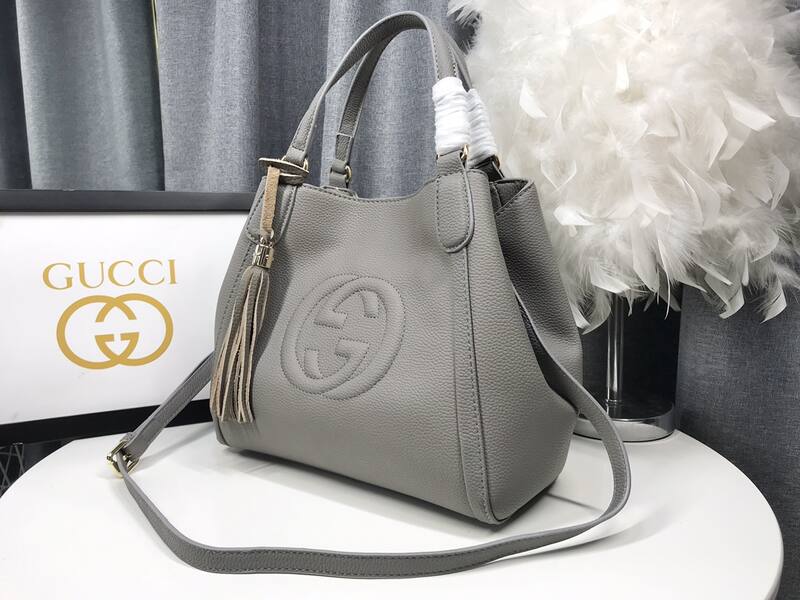 Gucci Soho Gray 30x26x14cm shoulder — Premium Replica
