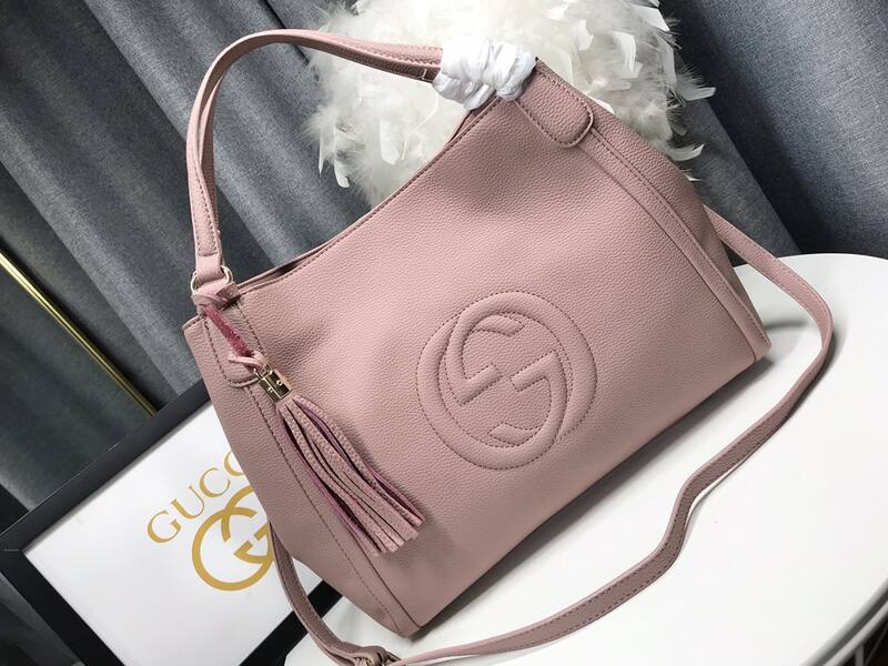 Gucci Soho Pink 35x29x16cm shoulder — AAA Quality Replica