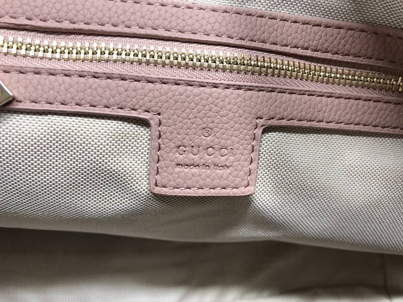 Gucci Soho Pink 35x29x16cm shoulder — AAA Quality Replica