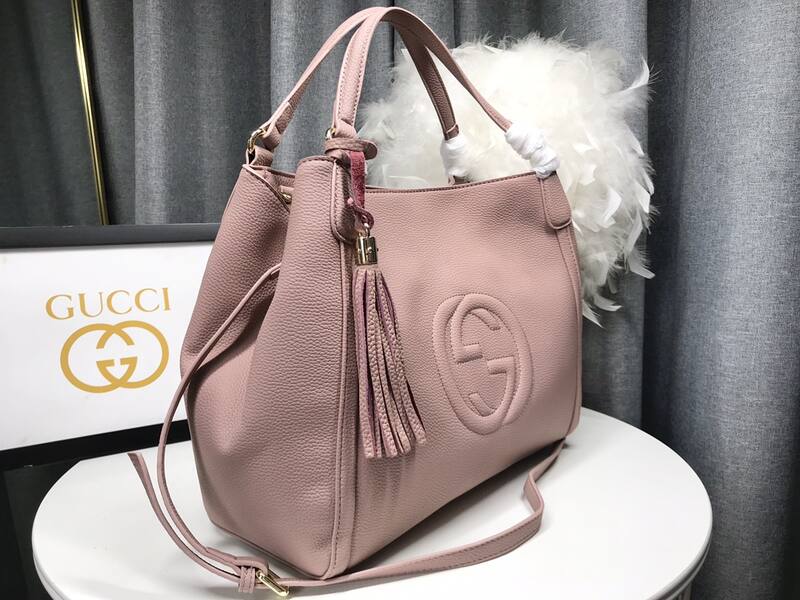 Gucci Soho Pink 35x29x16cm shoulder — AAA Quality Replica