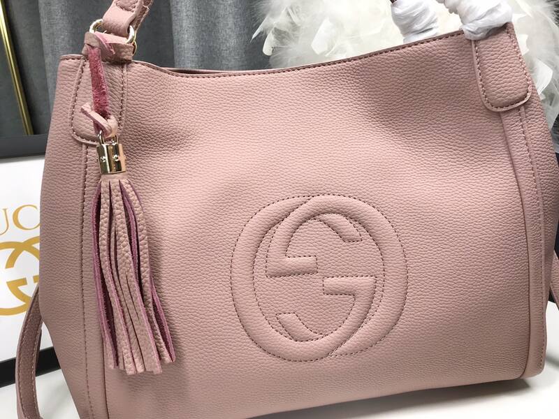Gucci Soho Pink 35x29x16cm shoulder — AAA Quality Replica