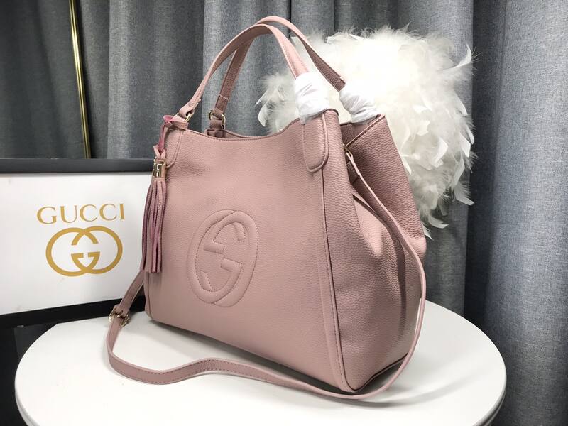Gucci Soho Pink 35x29x16cm shoulder — AAA Quality Replica