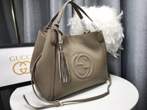 Gucci Soho Taupe 35x29x16cm shoulder Premium Replica