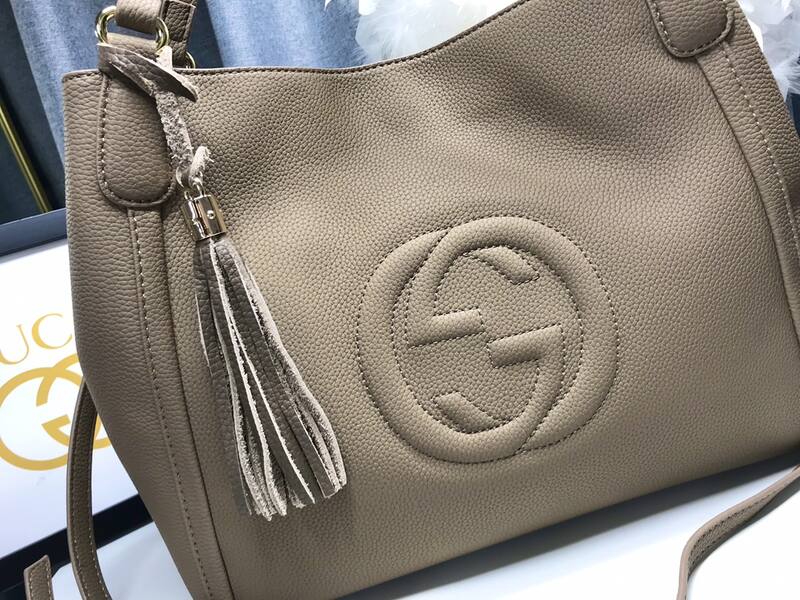 Gucci Soho Taupe 35x29x16cm shoulder — Premium Replica