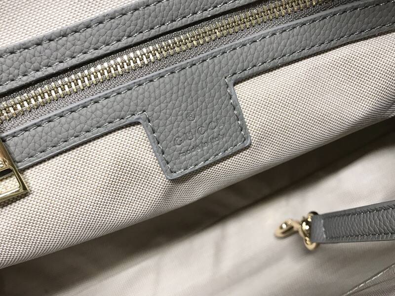 Gucci Soho Dark grey leather 35x29x16cm shoulder — 1:1 Replica