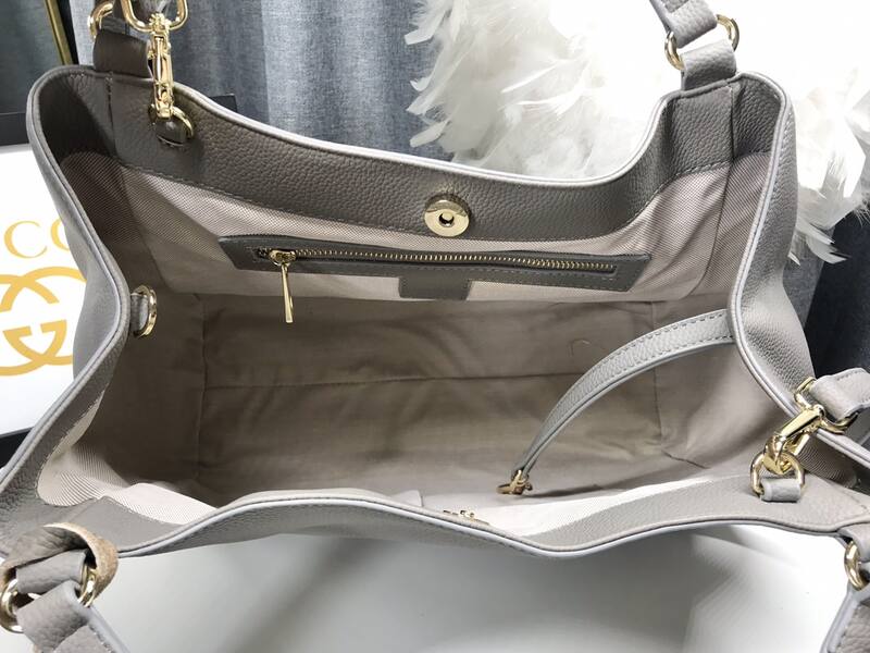 Gucci Soho Dark grey leather 35x29x16cm shoulder — 1:1 Replica