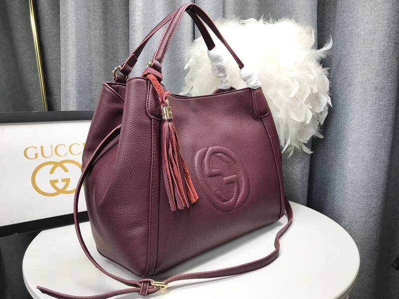 Gucci Soho Deep purple 35x29x16cm shoulder — 1:1 Replica