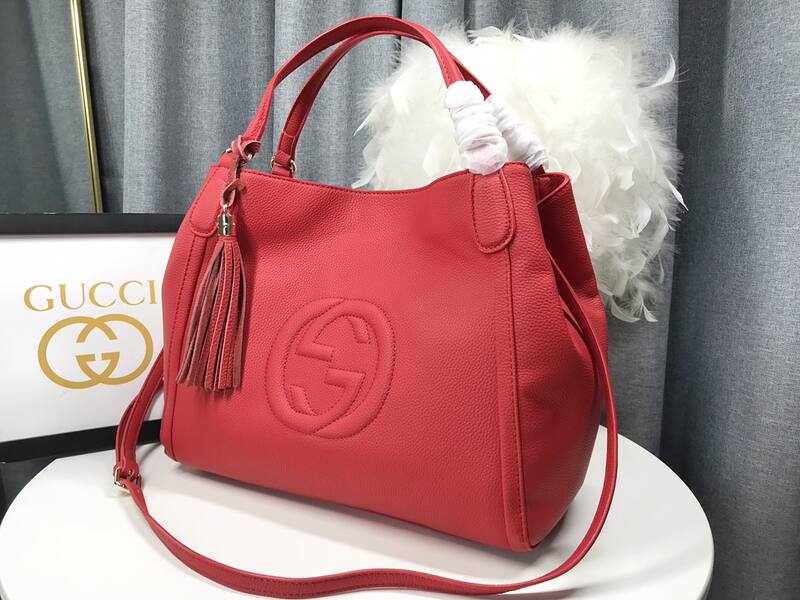 Gucci Soho Red 35x29x16cm everyday — AAA Quality Replica