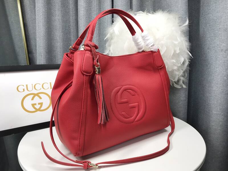 Gucci Soho Red 35x29x16cm everyday — AAA Quality Replica
