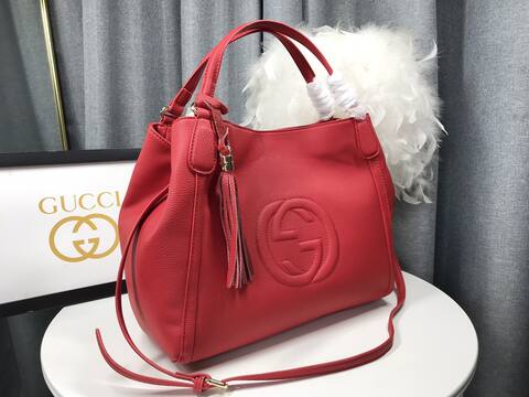 Gucci Soho Red 35x29x16cm everyday AAA Quality Replica