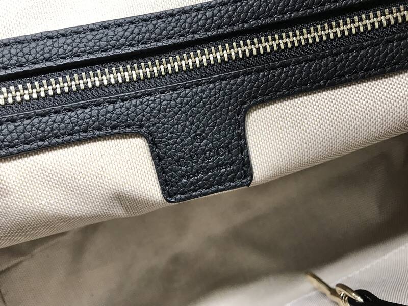 Gucci SOHO Black 35x29x16cm tote — 1:1 Replica
