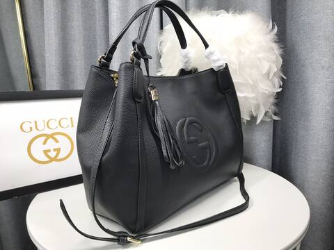 Gucci SOHO Black 35x29x16cm tote 1 1 Replica