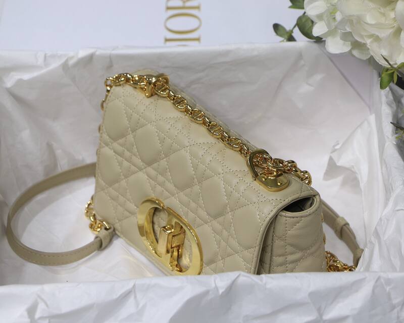 Dior Caro Beige crossbody — Top Quality Replica