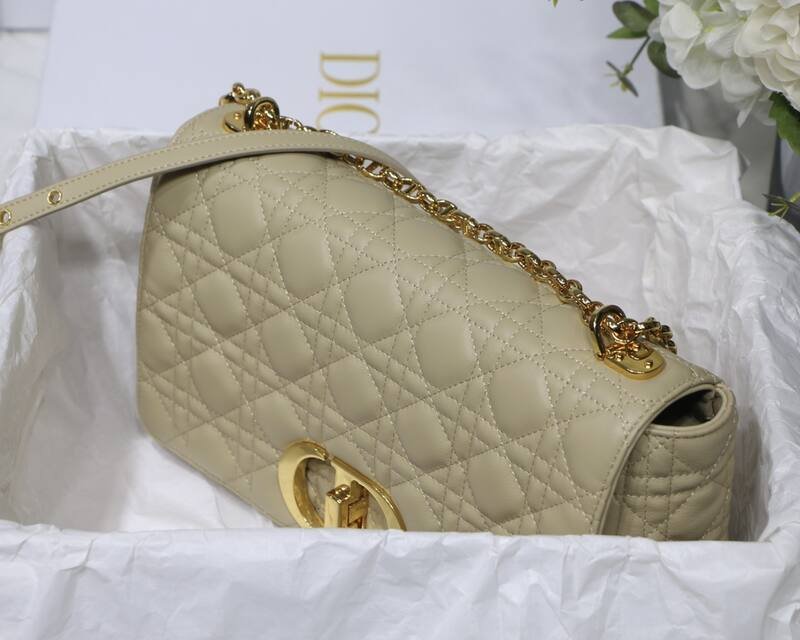 Dior 30 Montaigne Beige shoulder — 1:1 Replica