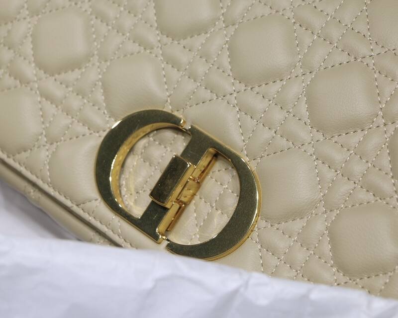 Dior 30 Montaigne Beige shoulder — 1:1 Replica